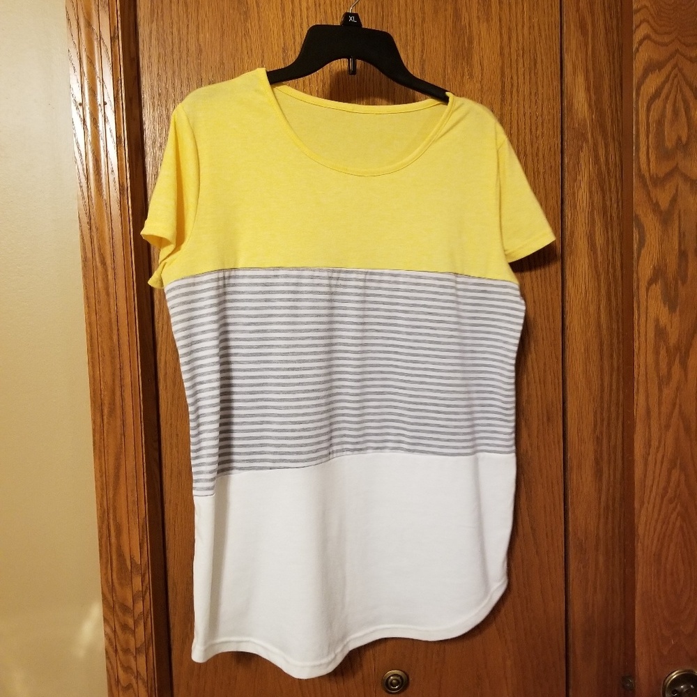 ❤Color Block Top